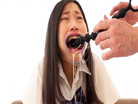 喉マ●コ中出し美少女調教イラマチオ 夏花 サンプル動画サムネイル